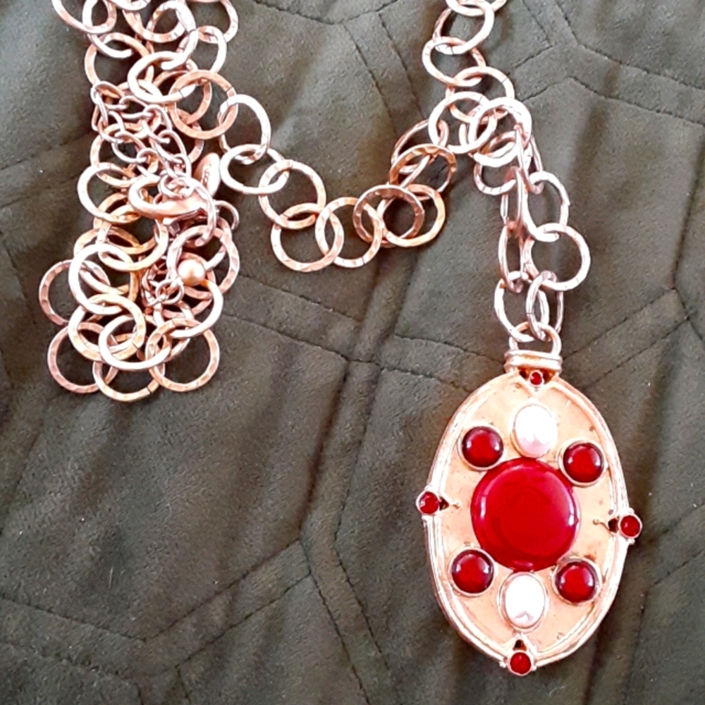 Chicos necklace adjustable link 30"